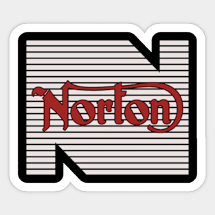 Norton classic Sticker